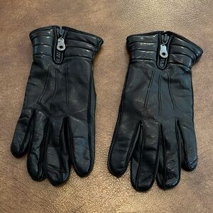 Wilson Leather Women’s Black Soft Leather Gloves Size M
